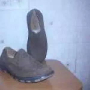 кожаные(нубук)туфли 