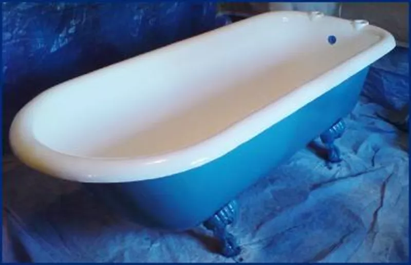 Реставрация ванн Жидким акрилом (Наливная ванна)