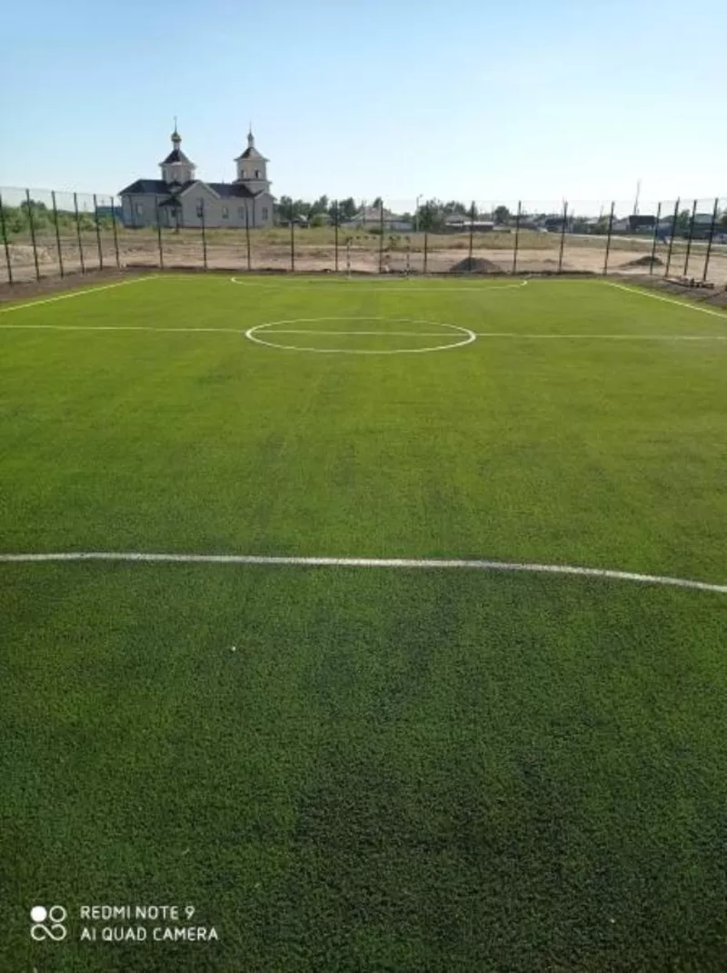 Спортивное покрытие Искусственный газон для футбола Искусственная трав 3